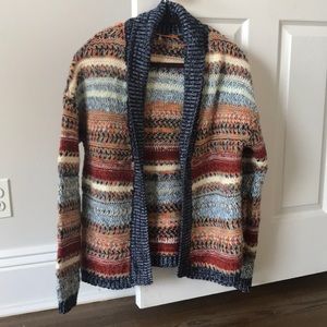 Anthropologie Open Cardigan
